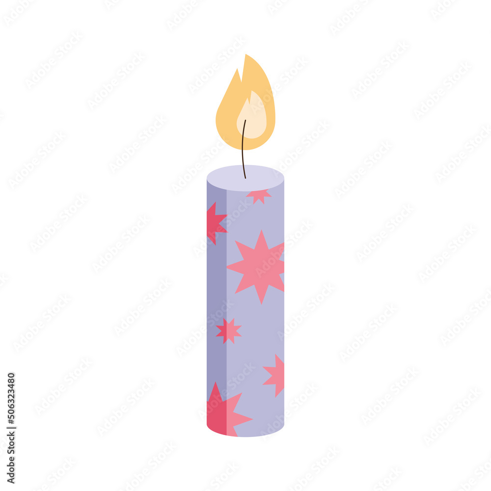 lilac birthday candle lilac birthday candle