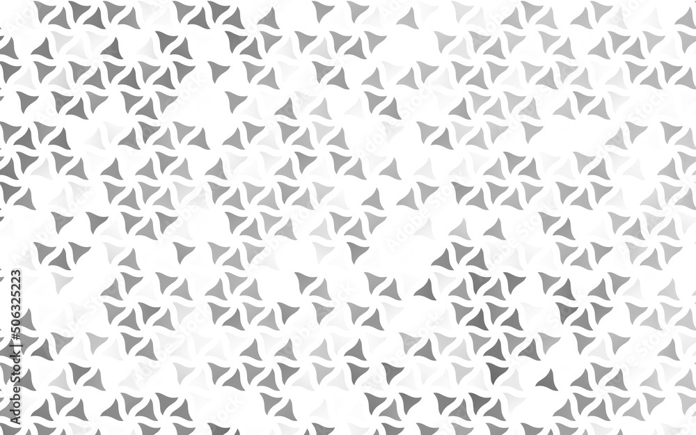 Light Silver, Gray vector seamless texture in triangular style. Light Silver, Gray vector seamless texture in triangular style.