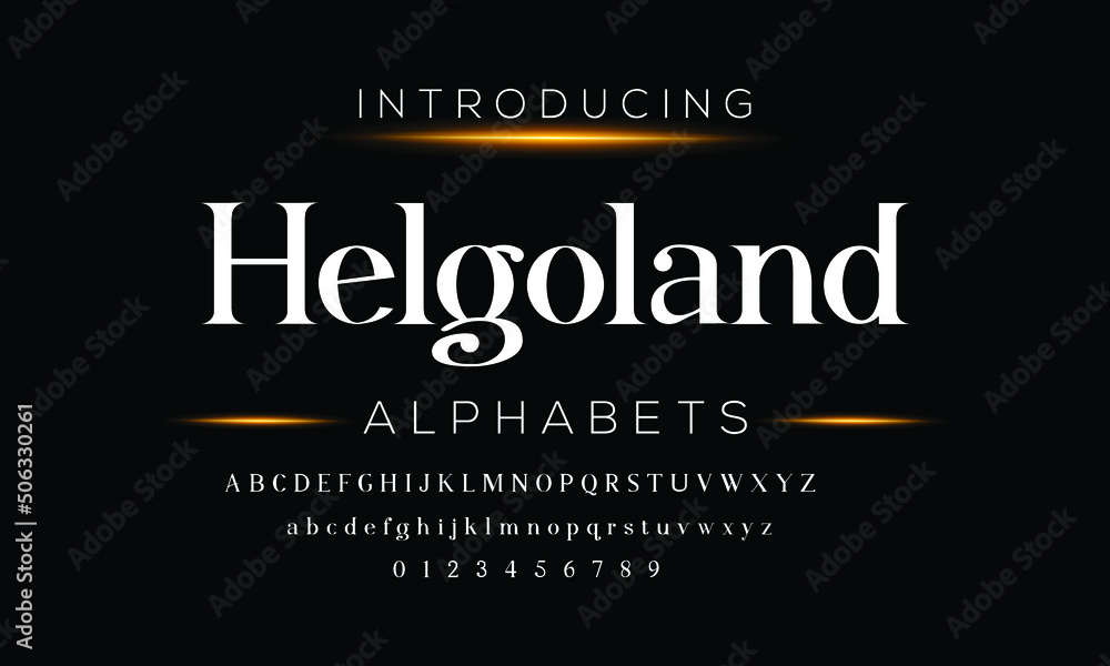 Lettering Regular Vetor de Elegant alphabet letters font and number. Classic Copper ...