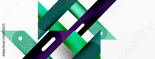 Background overlapping lines. Dynamic lines abstract wallpaper. Straight lines composition vector illustration for wallpaper banner background or landing page
