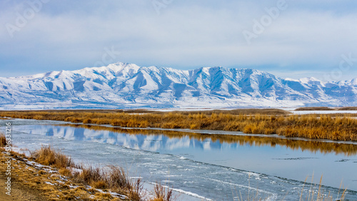 Snowy Mountains, Bear River Migratory Bird Refuge