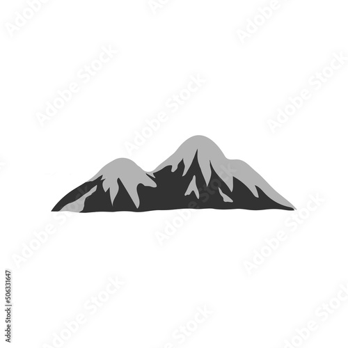mountain icon vektor illustration design © Ida