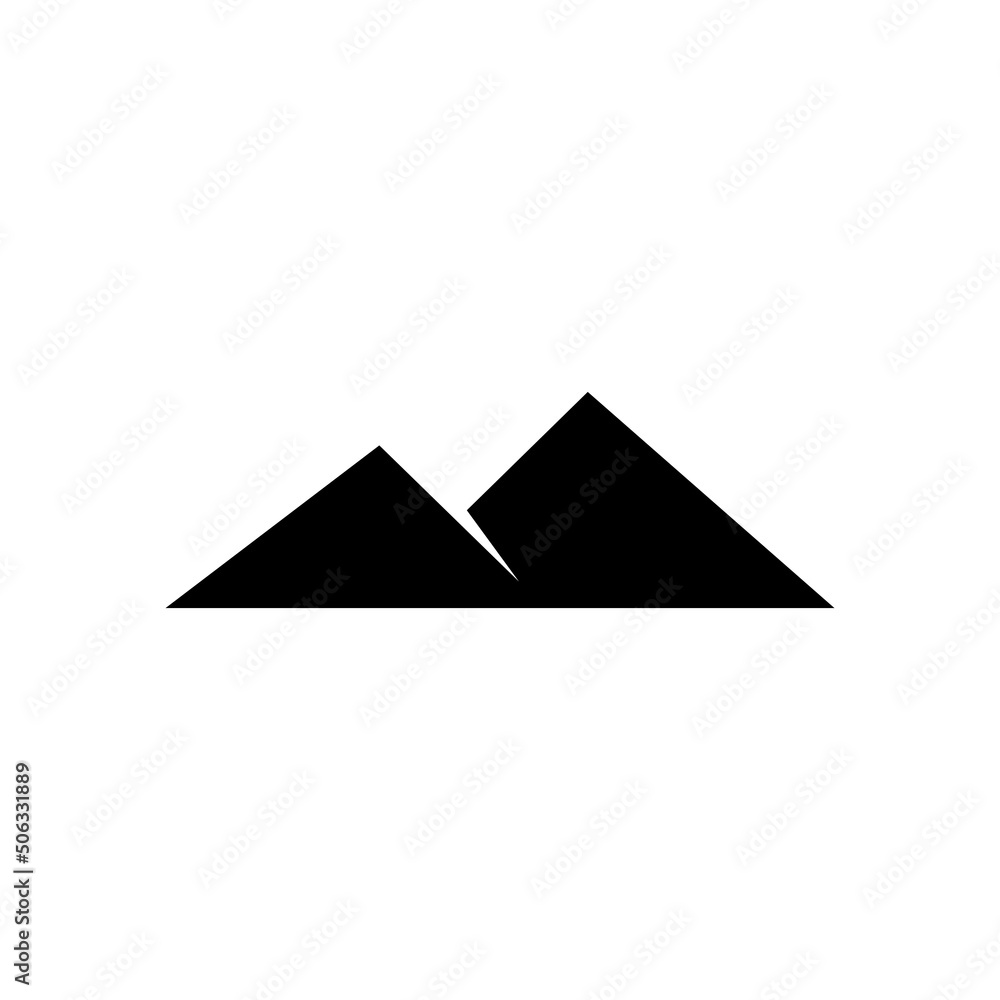 mountain icon vektor illustration design mountain icon vektor illustration design