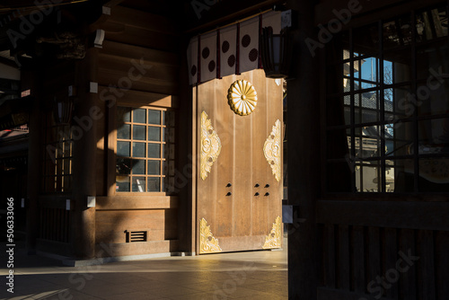 Fotografi 神社　門　神社仏閣　拝殿　大國魂神社　随神門　寺社仏閣