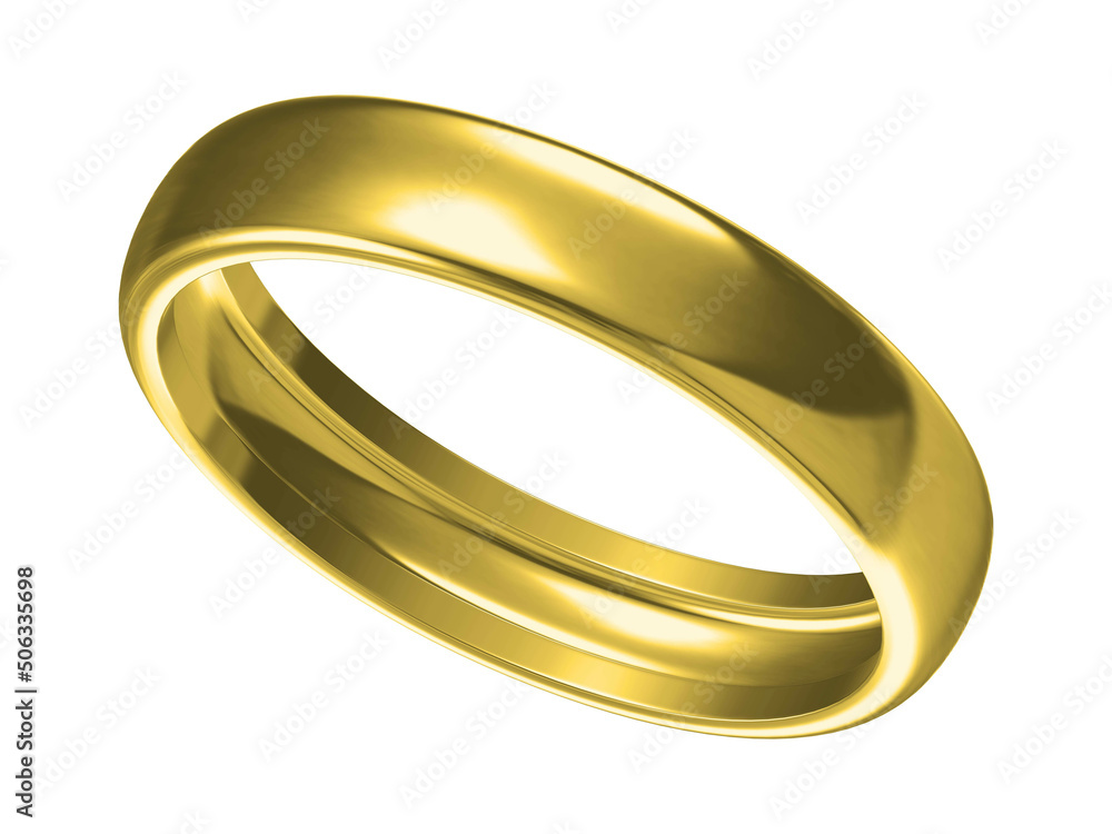 Wedding ring with diamond. Sign of love. Fashion jewelry .3D rendering Wedding ring with diamond. Sign of love. Fashion jewelry .3D rendering