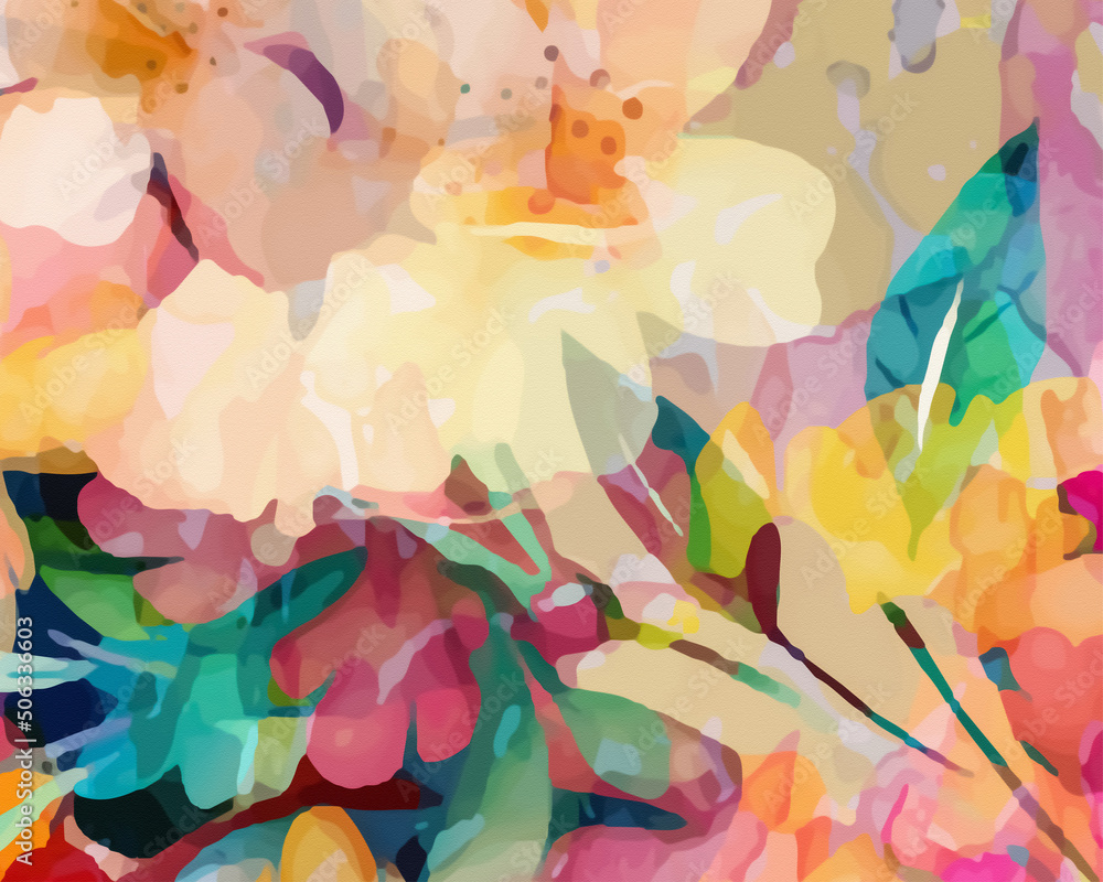 Abstract Botanical Art Abstract Botanical Art
