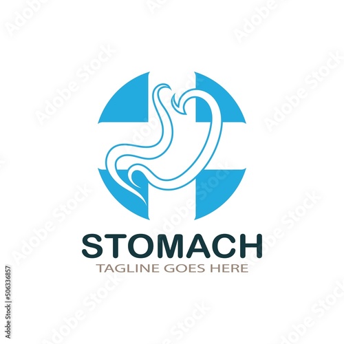 stomach care logo icon designs symbol