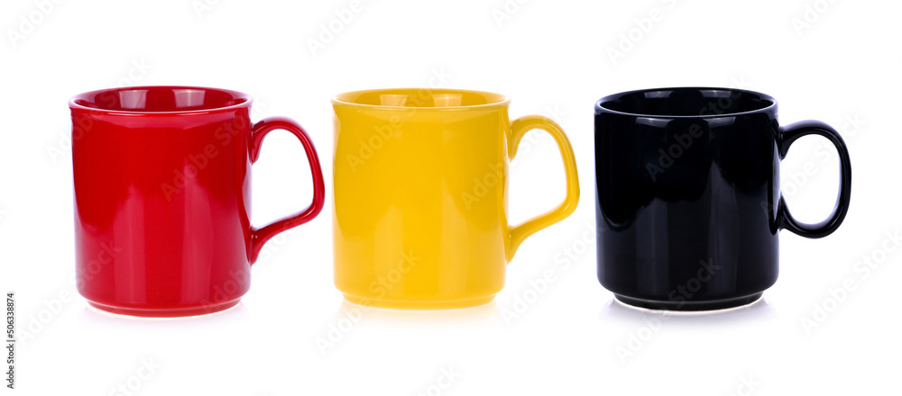 mug ceramic on white background mug ceramic on white background