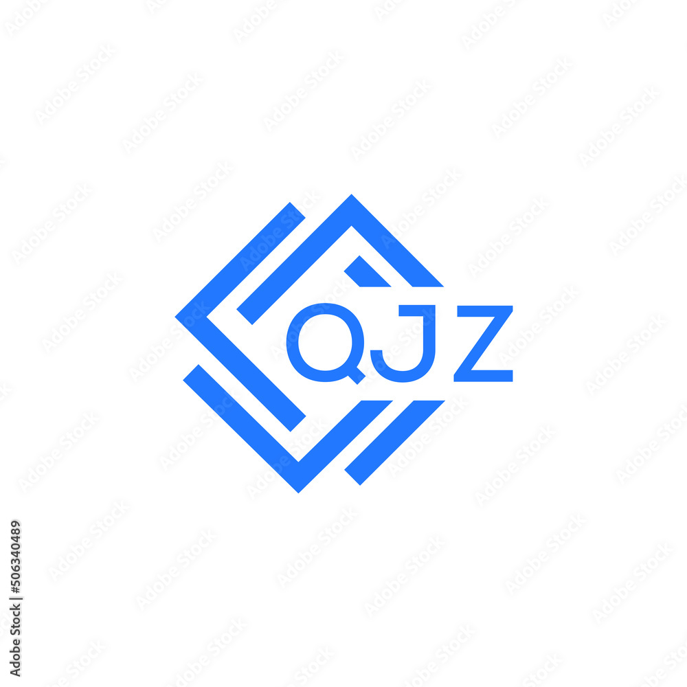 QJZ technology letter logo design on white background. QJZ creative initials technology letter logo concept. QJZ technology letter design. QJZ technology letter logo design on white background. QJZ creative initials technology letter logo concept. QJZ technology letter design.