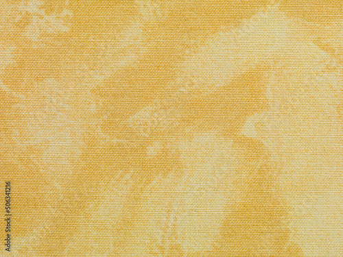 Abstract yellow texture textile background