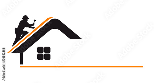 couvreur logo vecteur