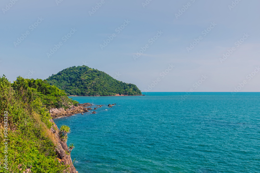 Beautiful scenery at Nang Phaya Hill Scenic Point in Chanthaburi, Thailand. Beautiful scenery at Nang Phaya Hill Scenic Point in Chanthaburi, Thailand.