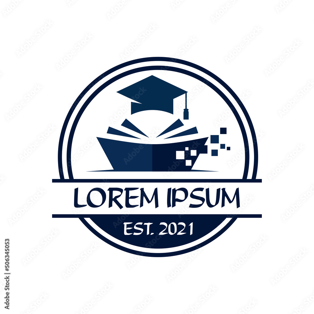 Obraz premium education logo , university logo vector