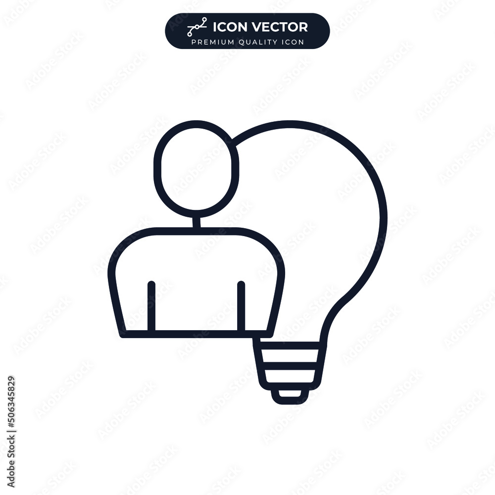 abilities icon symbol template for graphic and web design collection logo vector illustration