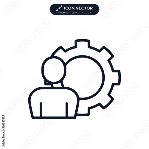 skills icon symbol template for graphic and web design collection logo vector illustration