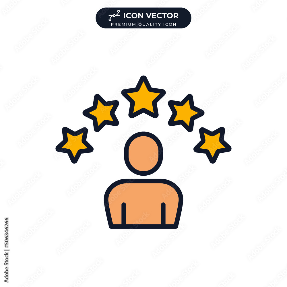 experience icon symbol template for graphic and web design collection ...