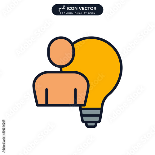 abilities icon symbol template for graphic and web design collection logo vector illustration