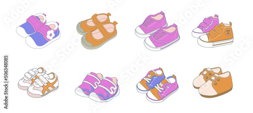Baby shoes ,Children's shoes ornament set