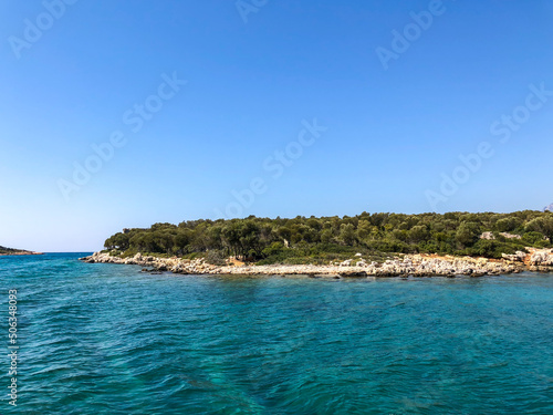 Beautiful view of the Mediterranean coast