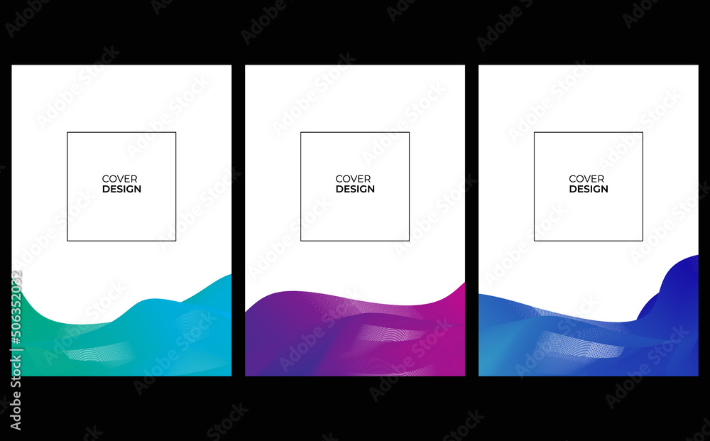 Fototapeta premium book cover design templates, brochures, annual reports, posters, magazines, flyers, banners easy to use
