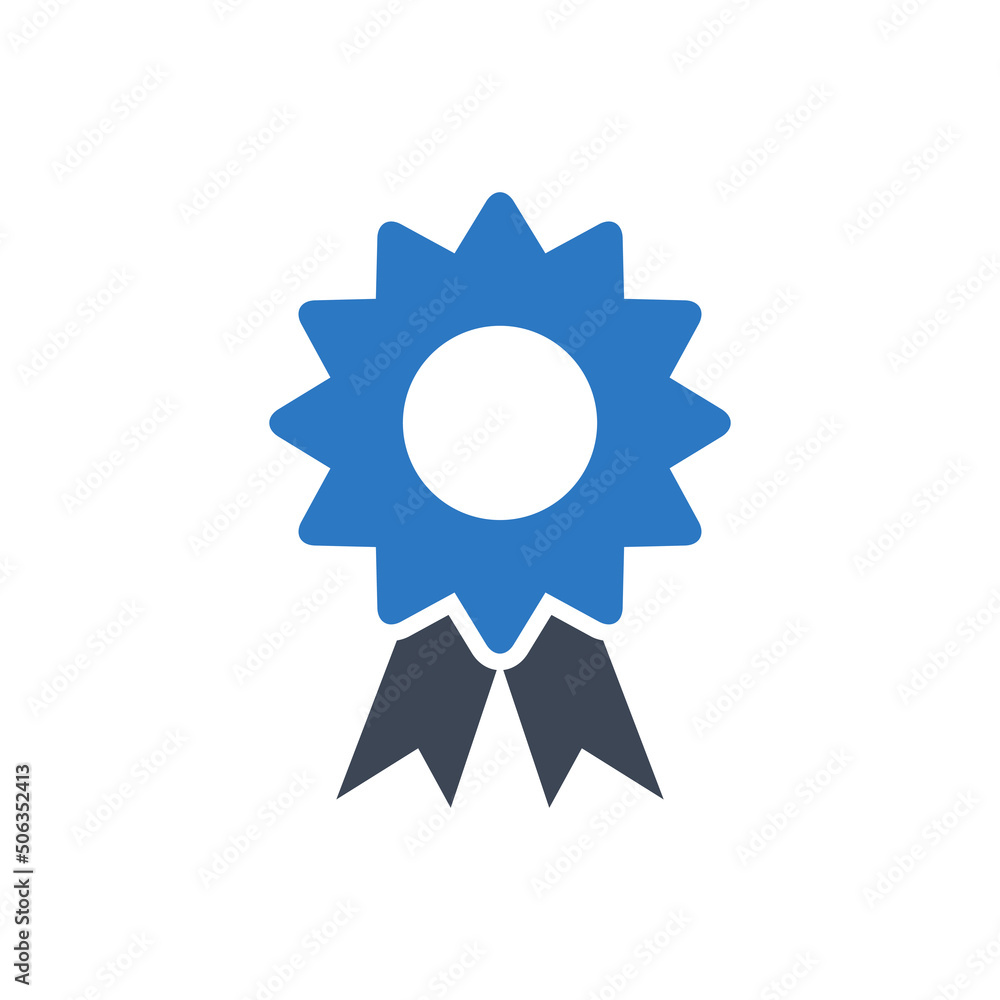 Award achievement icon vector graphic illustration Award achievement icon vector graphic illustration