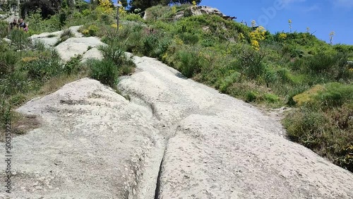 Ischia - Panoramica del sentiero per Monte Epomeo photo