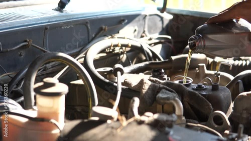 Change the Oil , close up