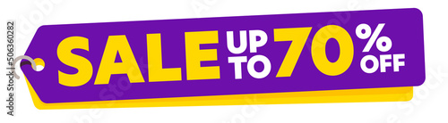Sale up to 70 off price tag