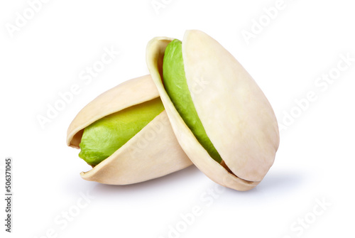 pistachio nuts isolated