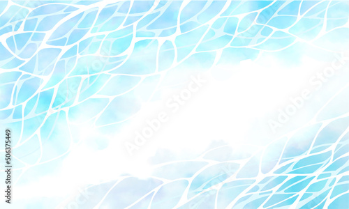 水面の背景フレーム