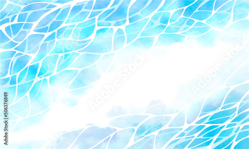 水面の背景フレーム