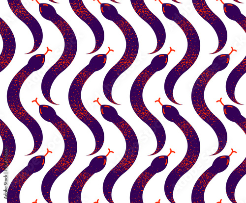 Snakes seamless textile, ve...