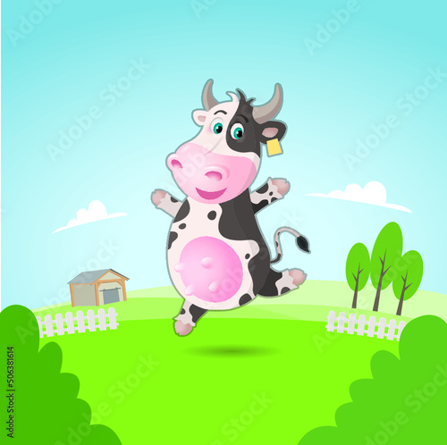 petite vache dansante