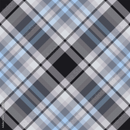 Plaid pattern vector. Check fabric texture. Seamless textile design for clothes, paper print.