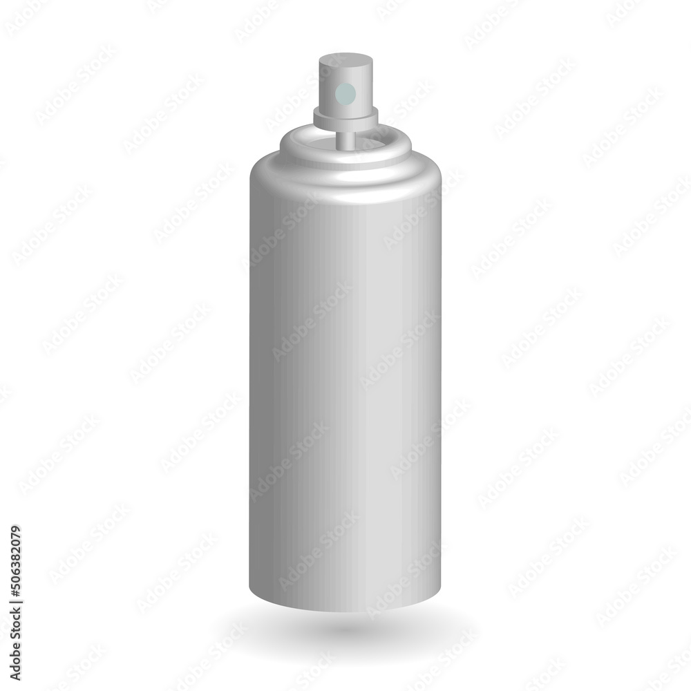 spray can or bottle mockup, empty or blank, vector illustration spray can or bottle mockup, empty or blank, vector illustration