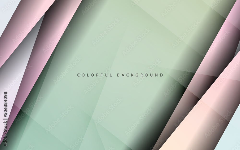 Abstract overlap layer background vector Abstract overlap layer background vector