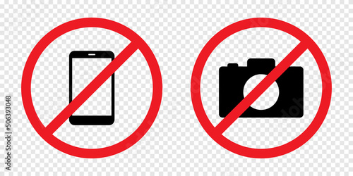 No camera photo sign icon simple design