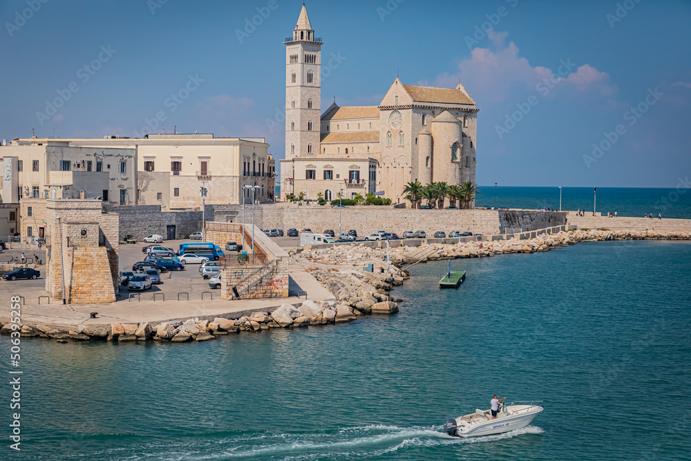 Fototapeta premium Trani is a seaport of Apulia, in southern Italy, on the Adriatic Sea.