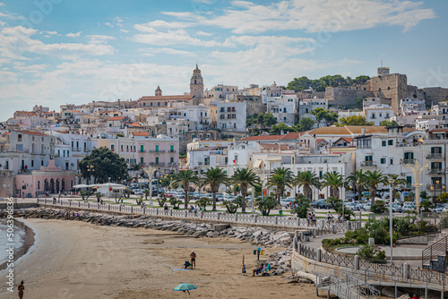 Fotografie Vieste is a town in the province of Foggia, in the Apulia region of southeast It
