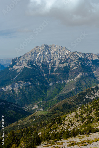 North face of Pedraforca mountain in Catalonia