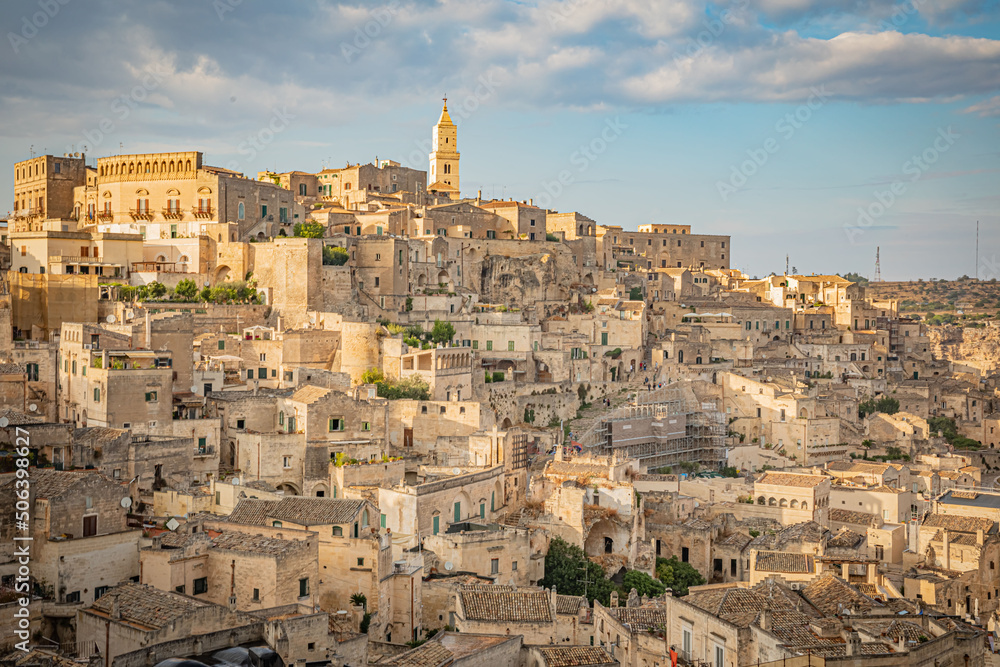 Matera is a city in the region of Basilicata, in Southern Italy.