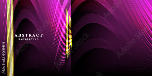 Luxury violet gold background vector