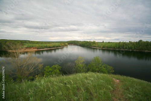 Fototapeta Naklejka Na Ścianę i Meble -  View of the Volga River, Russia.
