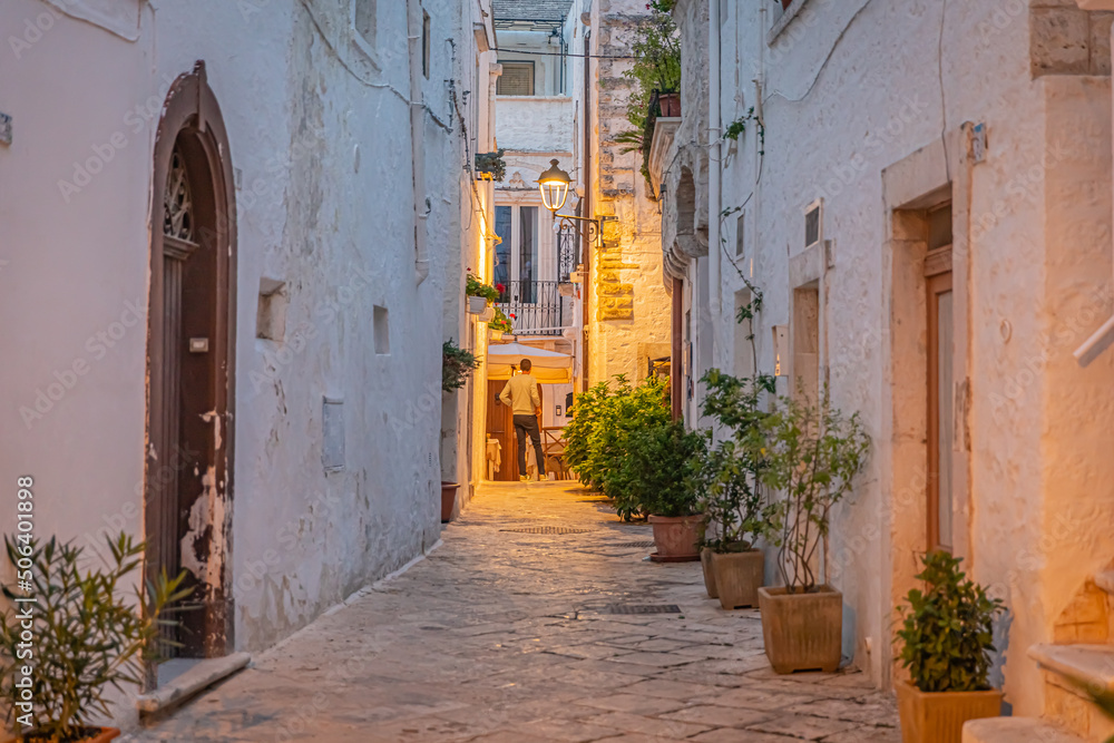 Locorotondo is a town and municipality of the Metropolitan City of Bari, Apulia, southern Italy.