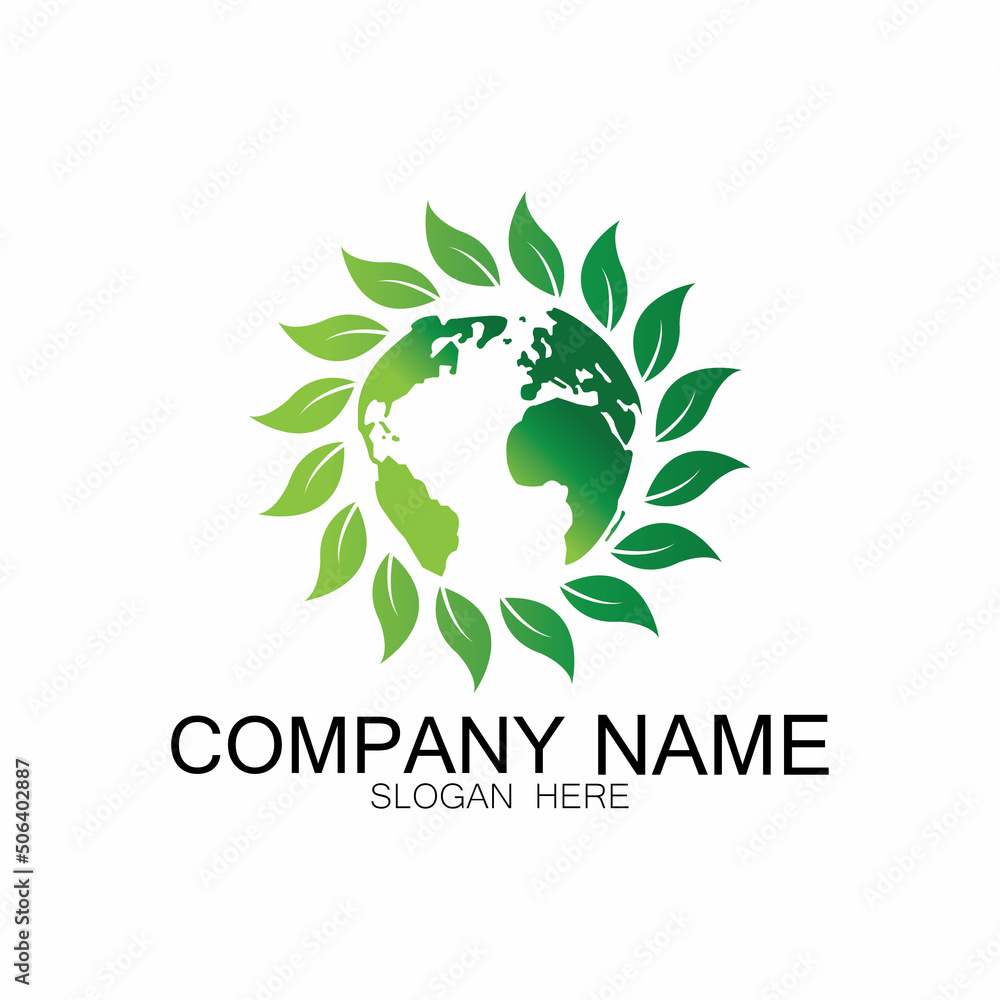 Obraz premium World logo designs vector icon