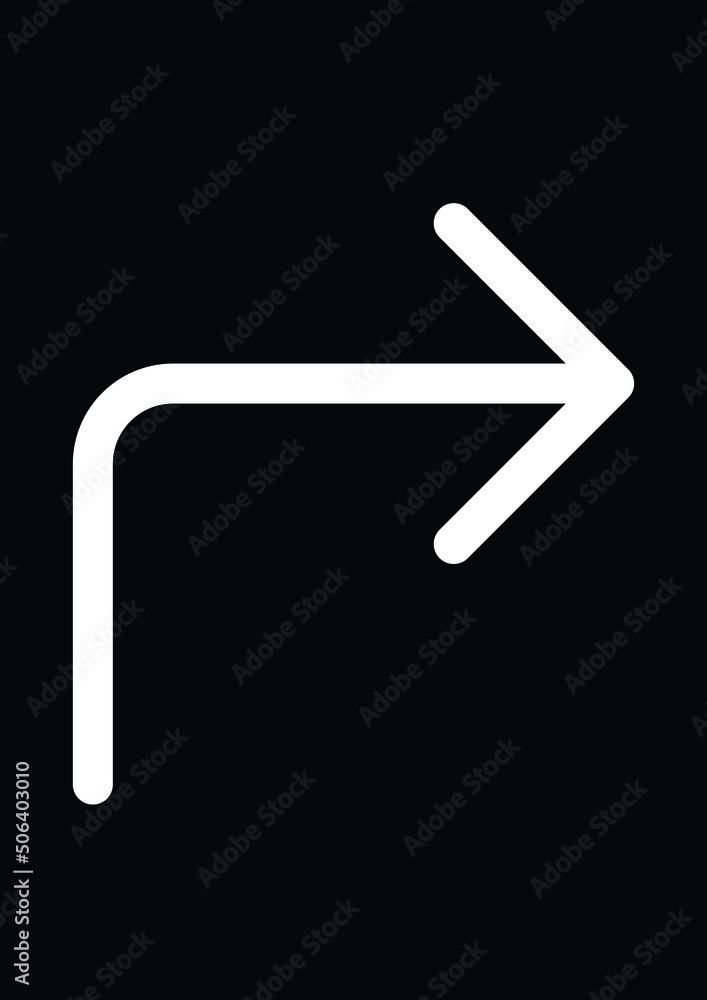 illustration of corner arrow icon best graphics design in vector art illustration of corner arrow icon best graphics design in vector art