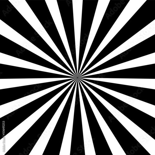 放射線のイラスト素材