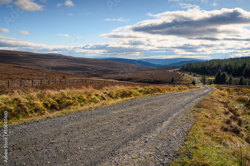 Kielder Forest Drive from Blakehope Nick, its 12 miles long in the Dark Skies section of the Northumberland 250, a scenic road trip though Northumberland with many places of interest along the route