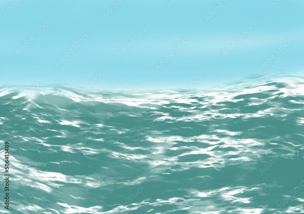 Tosca wave background