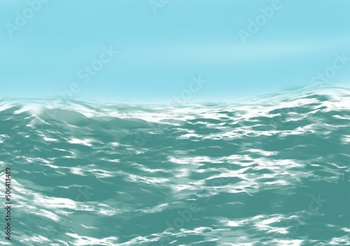 Tosca wave background